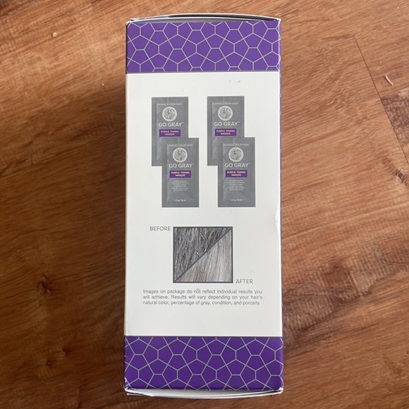 Go Gray Purple Toning Masque 4 packages - Picture 3 of 4